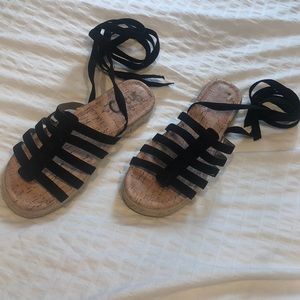 Circus by Sam Edelman Espadrille Lace Up Sandals